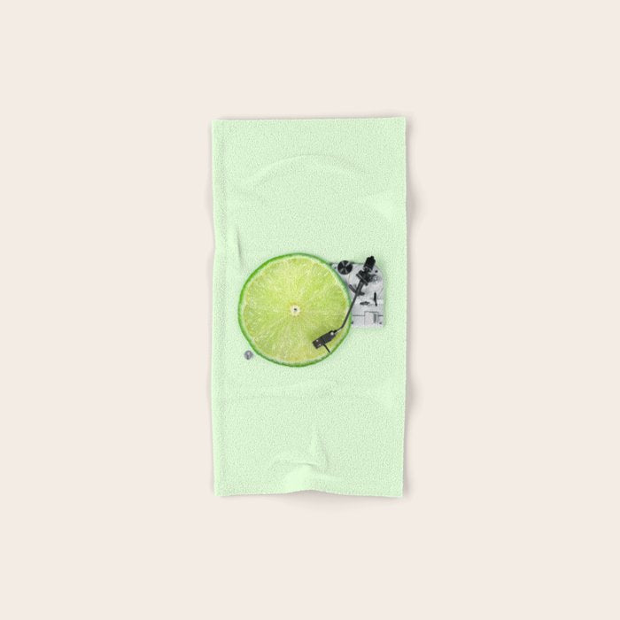 LIME DJ Bath Towel Gallery Image 1