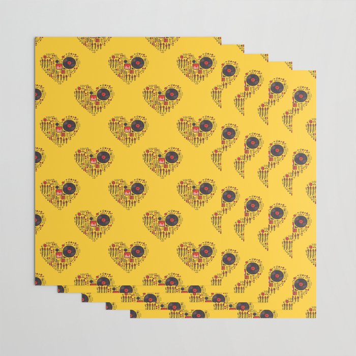 Music in every heartbeat Wrapping Paper Gallery Image 3