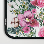 Hummingbird and Flowers Watercolor Animals Laptop Sleeve Gallery Image 3