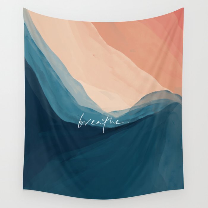 breathe. Wall Tapestry Gallery Image 1