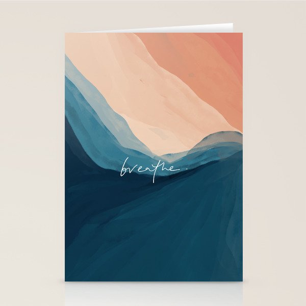 breathe. Stationery Card Gallery Image 2
