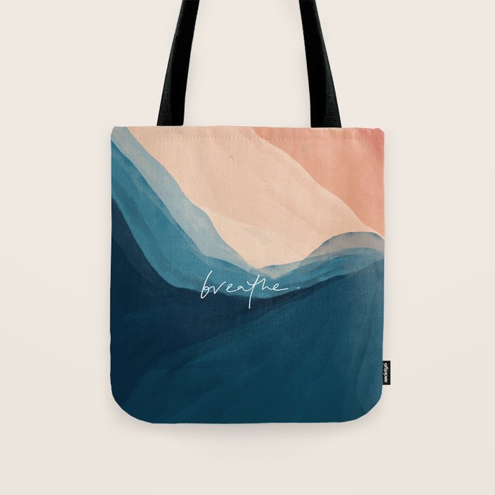 breathe. Tote Bag Gallery Image 1