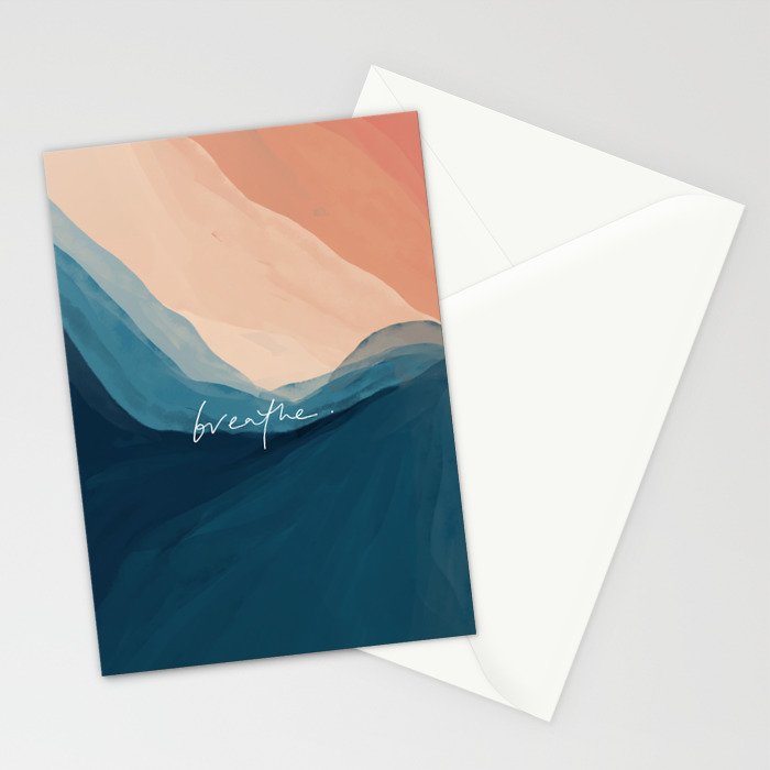 breathe. Stationery Card Gallery Image 2