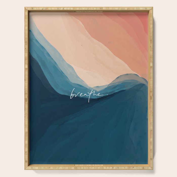 breathe. Serving Tray Gallery Image 1