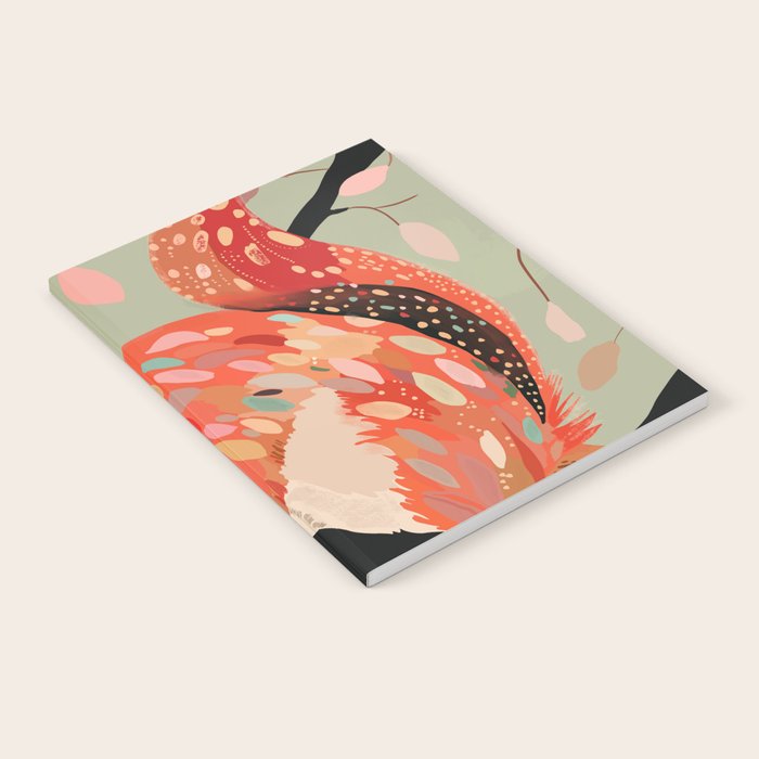 Squirrel In The Tree  Notebook Gallery Image 1