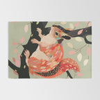 Squirrel In The Tree  Rug Gallery Image 2