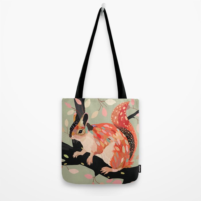 Squirrel In The Tree  Tote Bag Gallery Image 2