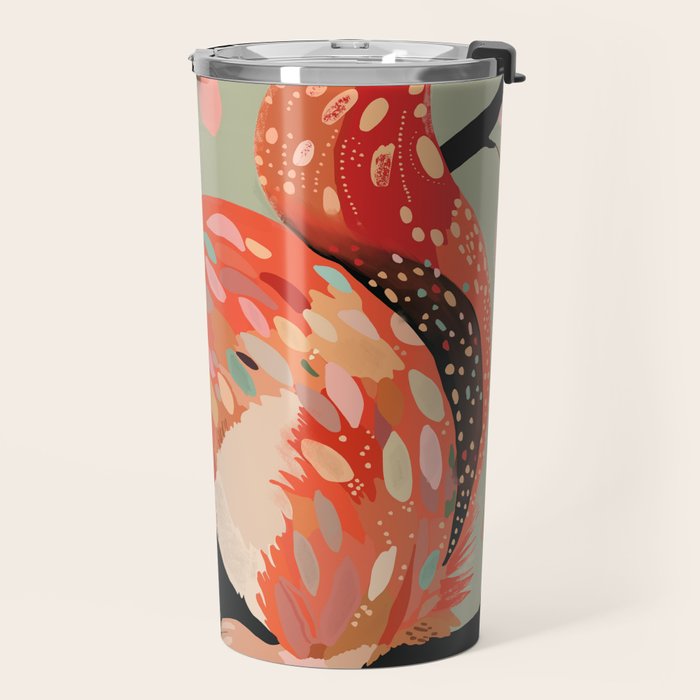 Squirrel In The Tree  Travel Mug Gallery Image 2