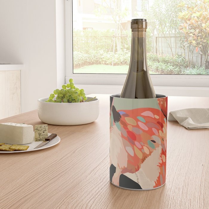 Squirrel In The Tree  Wine Chiller Gallery Image 4