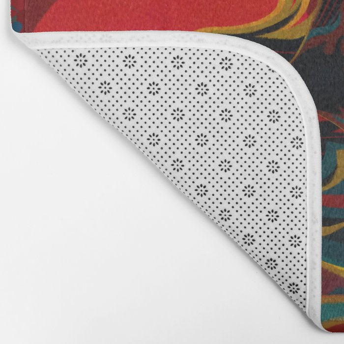 Fire fish Bath Mat Gallery Image 2