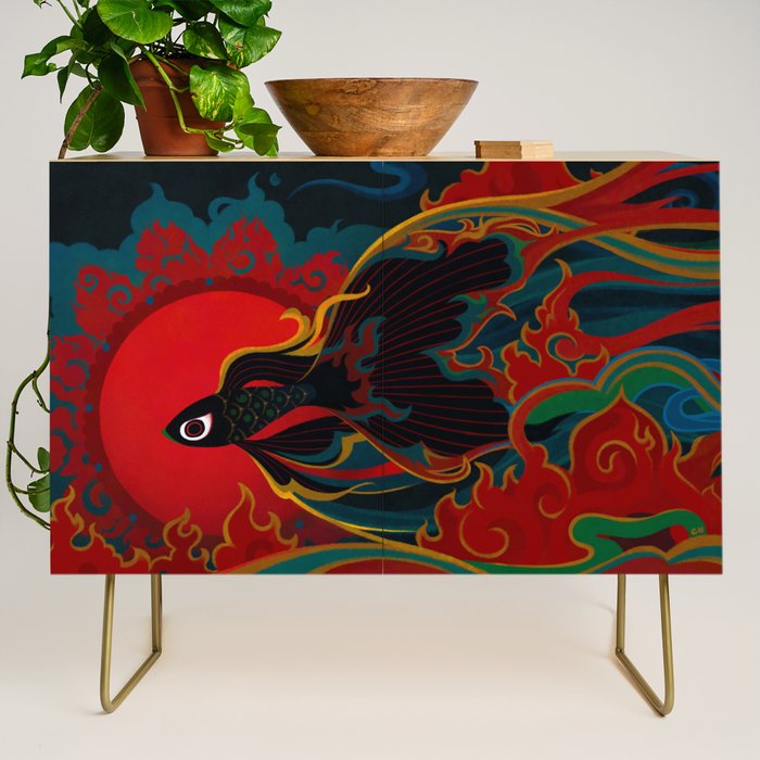 Fire fish Credenza Gallery Image 1
