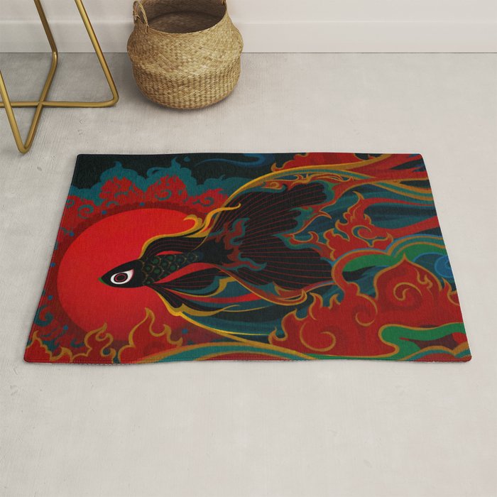 Fire fish Rug Gallery Image 1