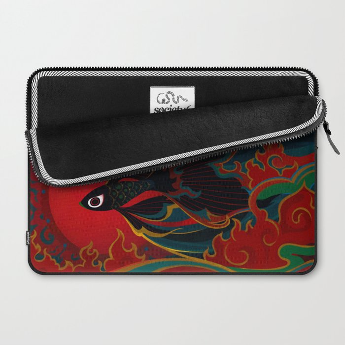 Fire fish Laptop Sleeve Gallery Image 2