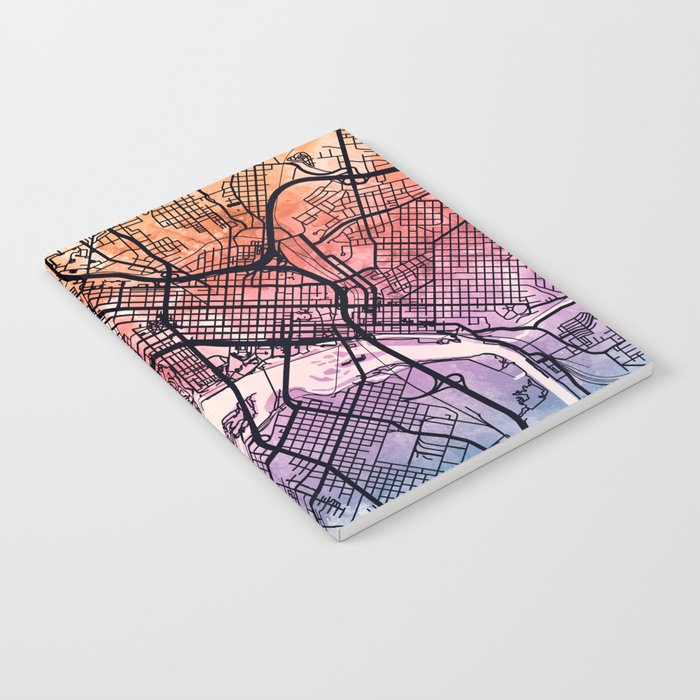 Richmond Virgina City Map Notebook Gallery Image 1