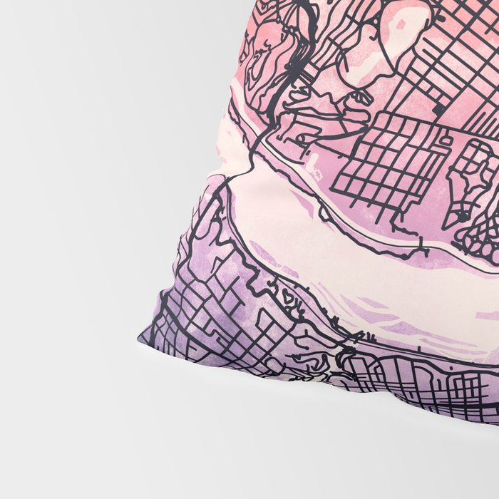 Richmond Virgina City Map Pillow Sham Gallery Image 4