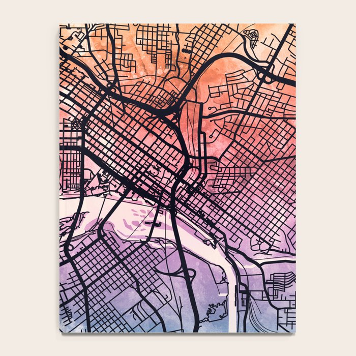 Richmond Virgina City Map Notebook Gallery Image 4