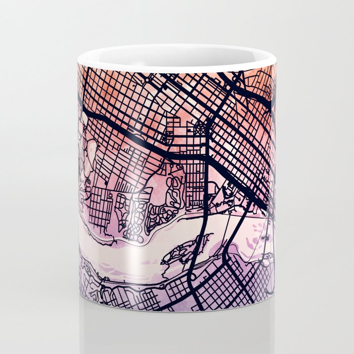 Richmond Virgina City Map Coffee Mug Gallery Image 4