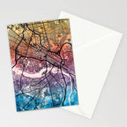 Richmond Virgina City Map Stationery Card Gallery Image 2