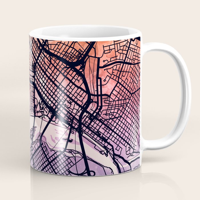 Richmond Virgina City Map Coffee Mug Gallery Image 1