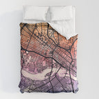 Richmond Virgina City Map Duvet Cover Gallery Image 6