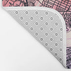 Richmond Virgina City Map Bath Mat Gallery Image 2