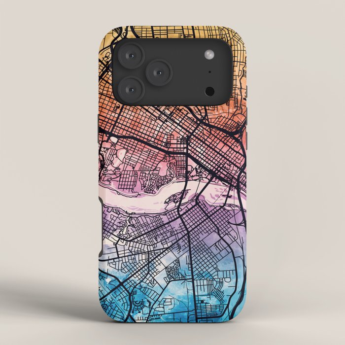 Richmond Virgina City Map iPhone Case Gallery Image 4