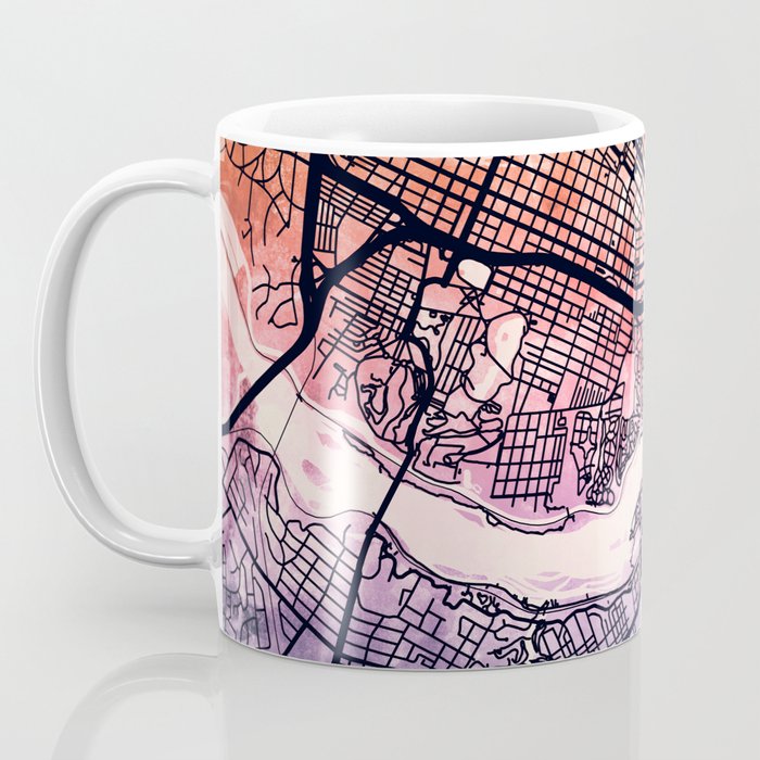 Richmond Virgina City Map Coffee Mug Gallery Image 3