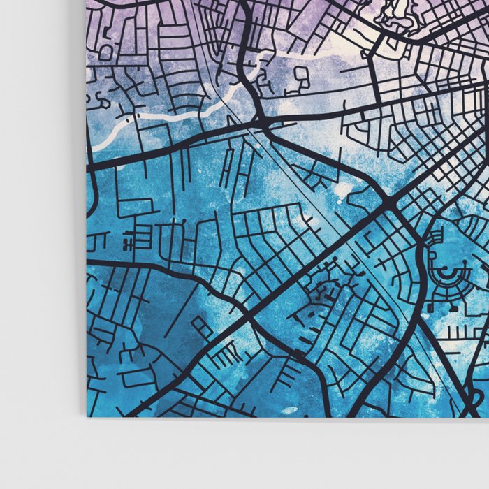 Richmond Virgina City Map Poster Gallery Image 3