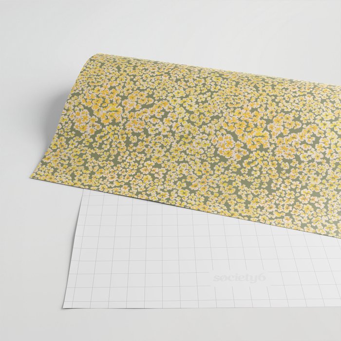 Bohemian Wildflower Meadow Wrapping Paper Gallery Image 2
