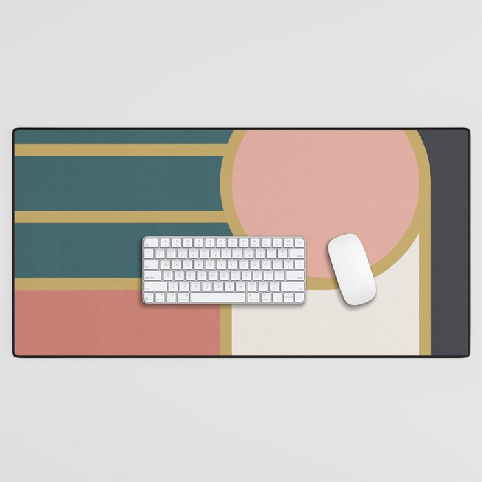 Maximalist Geometric 04 Desk Mat Gallery Image 1