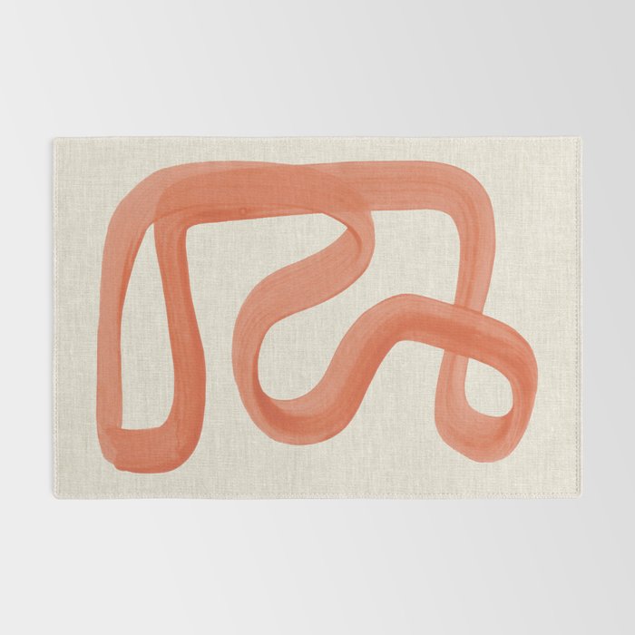 Orange Goes Around Rug Gallery Image 2