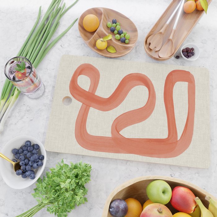 Orange Goes Around Cutting Board Gallery Image 2