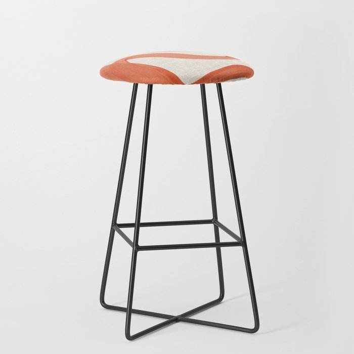 Orange Goes Around Stool Gallery Image 1