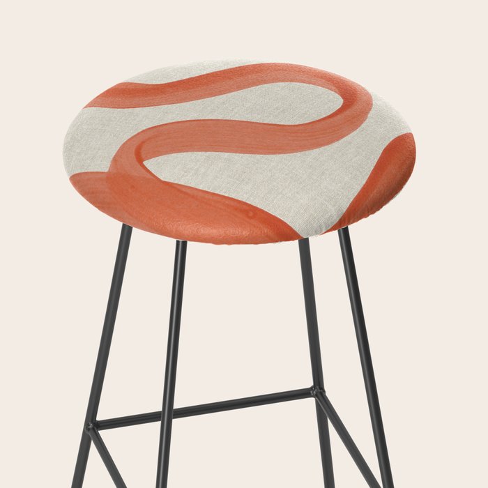 Orange Goes Around Stool Gallery Image 2
