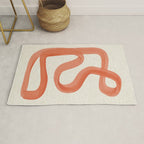 Orange Goes Around Rug Gallery Image 1