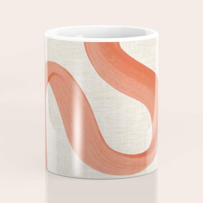 Orange Goes Around Coffee Mug Gallery Image 4