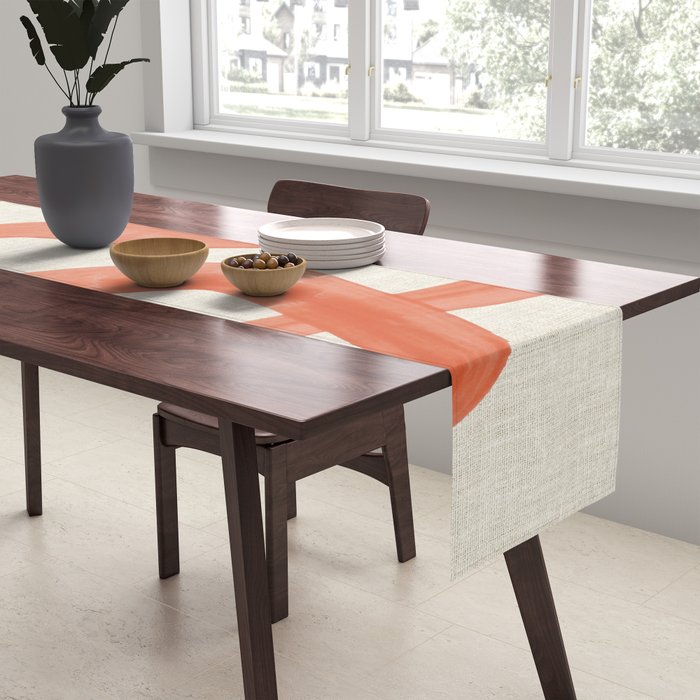 Orange Goes Around Table Runner Gallery Image 2
