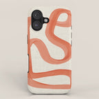 Orange Goes Around iPhone Case Gallery Image 1