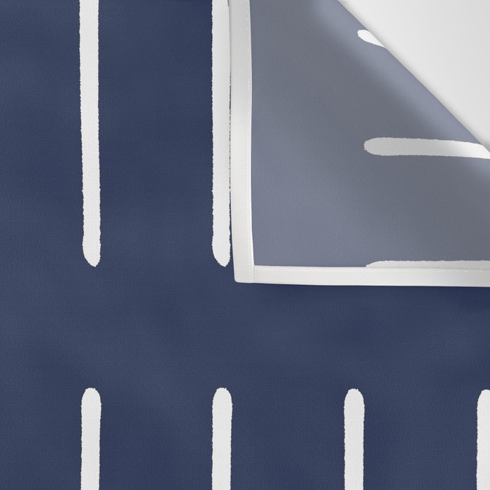 Mudcloth (Navy) Wall Tapestry Gallery Image 3