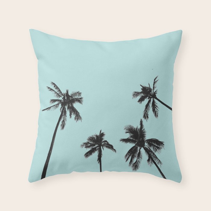 Palm trees 5 Throw Pillow Gallery Image 6