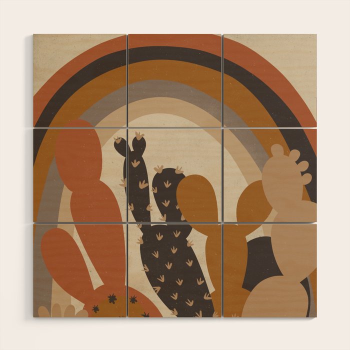 Under the Rainbow Wood Wall Art Gallery Image 1