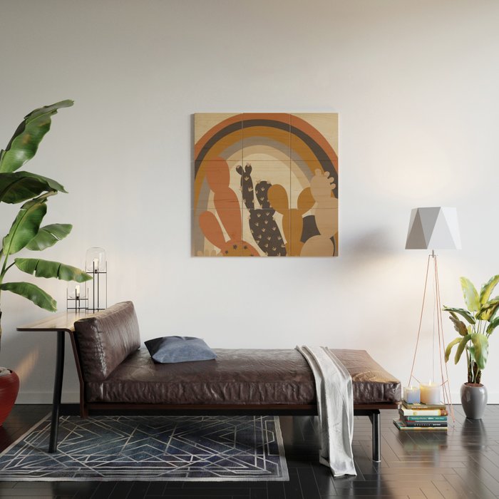 Under the Rainbow Wood Wall Art Gallery Image 2