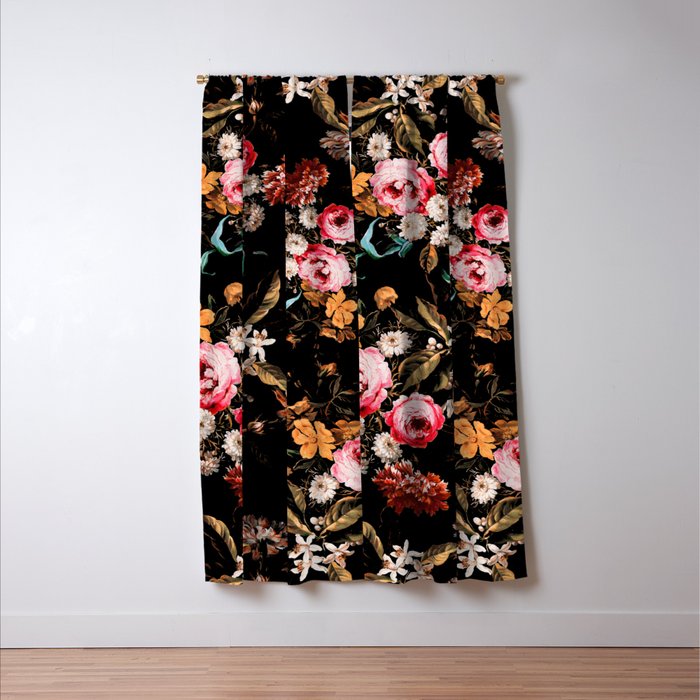 Midnight Garden IV Window Curtain Gallery Image 3