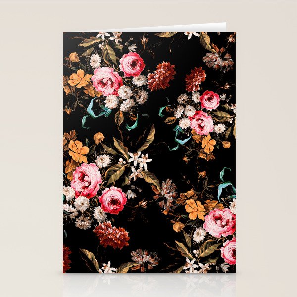 Midnight Garden IV Stationery Card Gallery Image 1