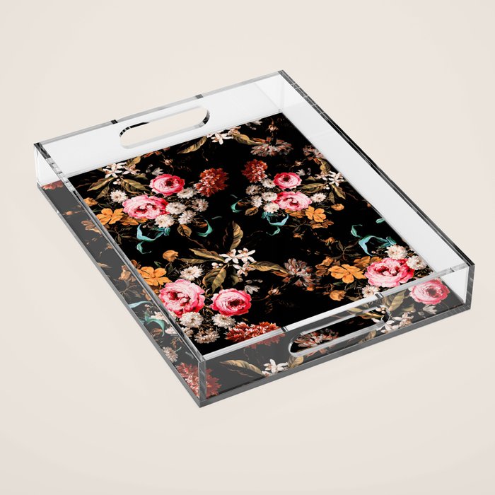 Midnight Garden IV Acrylic Tray Gallery Image 1