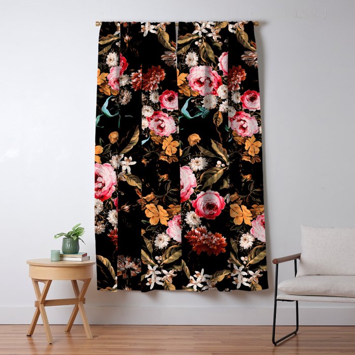 Midnight Garden IV Window Curtain Gallery Image 5