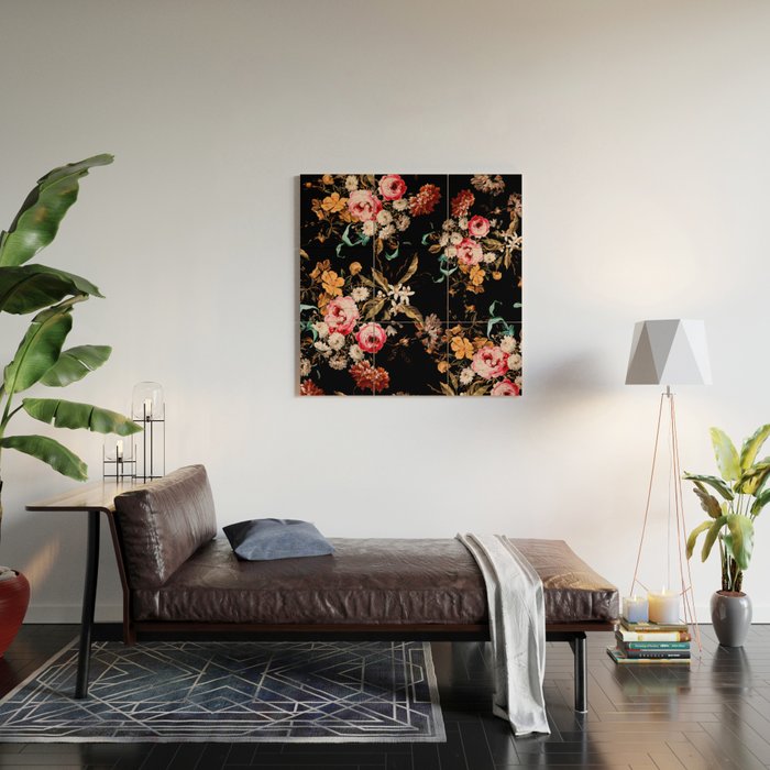 Midnight Garden IV Wood Wall Art Gallery Image 2