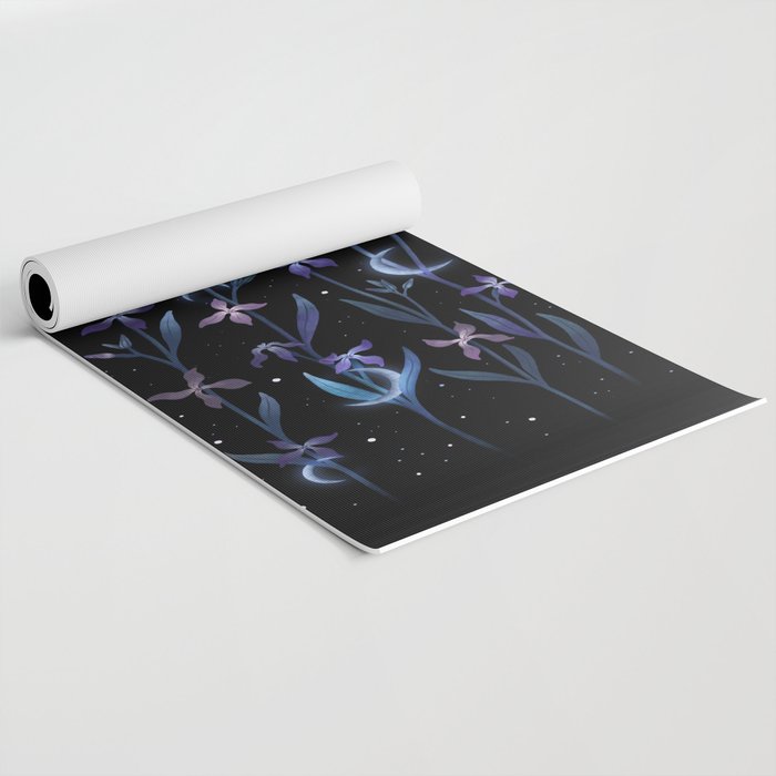 Greeting the Moon - Matthiola Yoga Mat Gallery Image 2