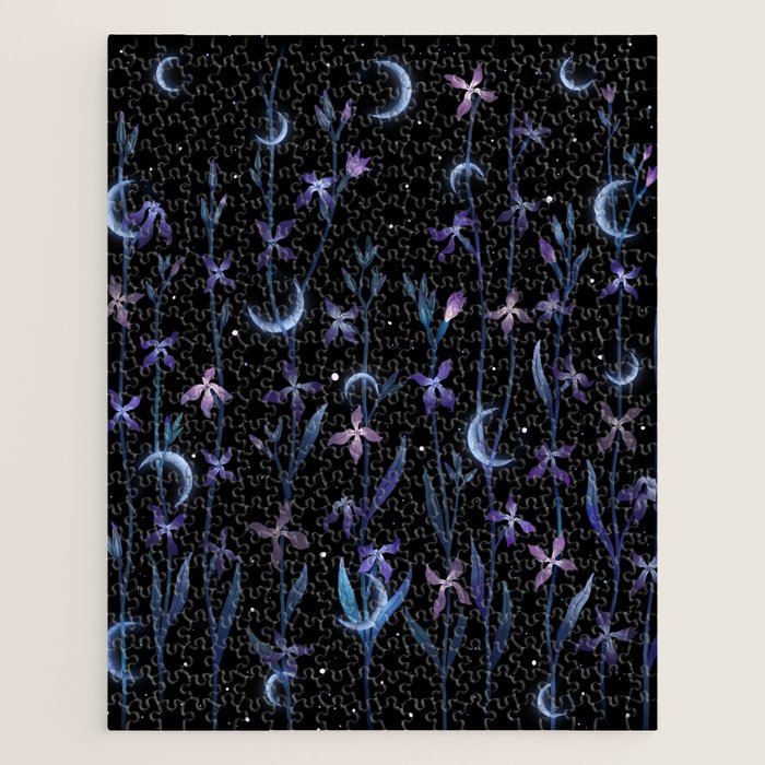 Greeting the Moon - Matthiola Jigsaw Puzzle Gallery Image 1