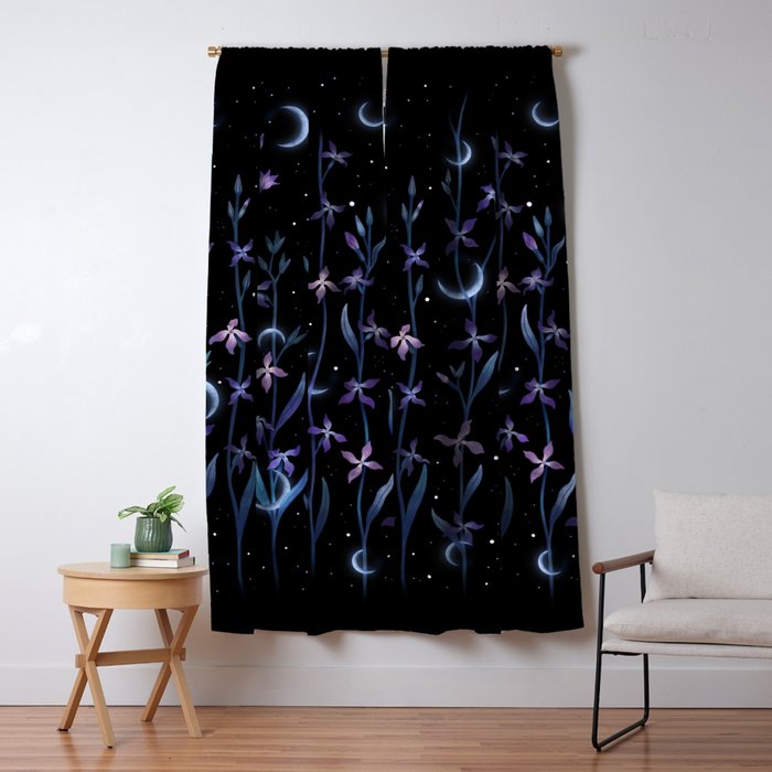 Greeting the Moon - Matthiola Window Curtain Gallery Image 1